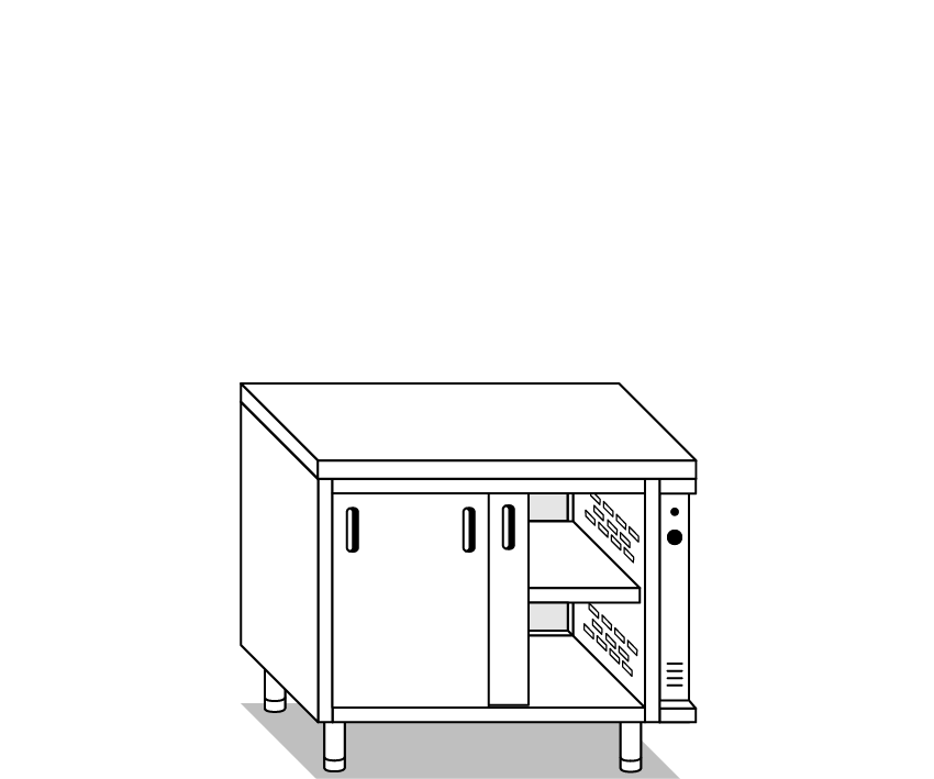 AGI / Heated cabinets - 23602 | Mittel Group